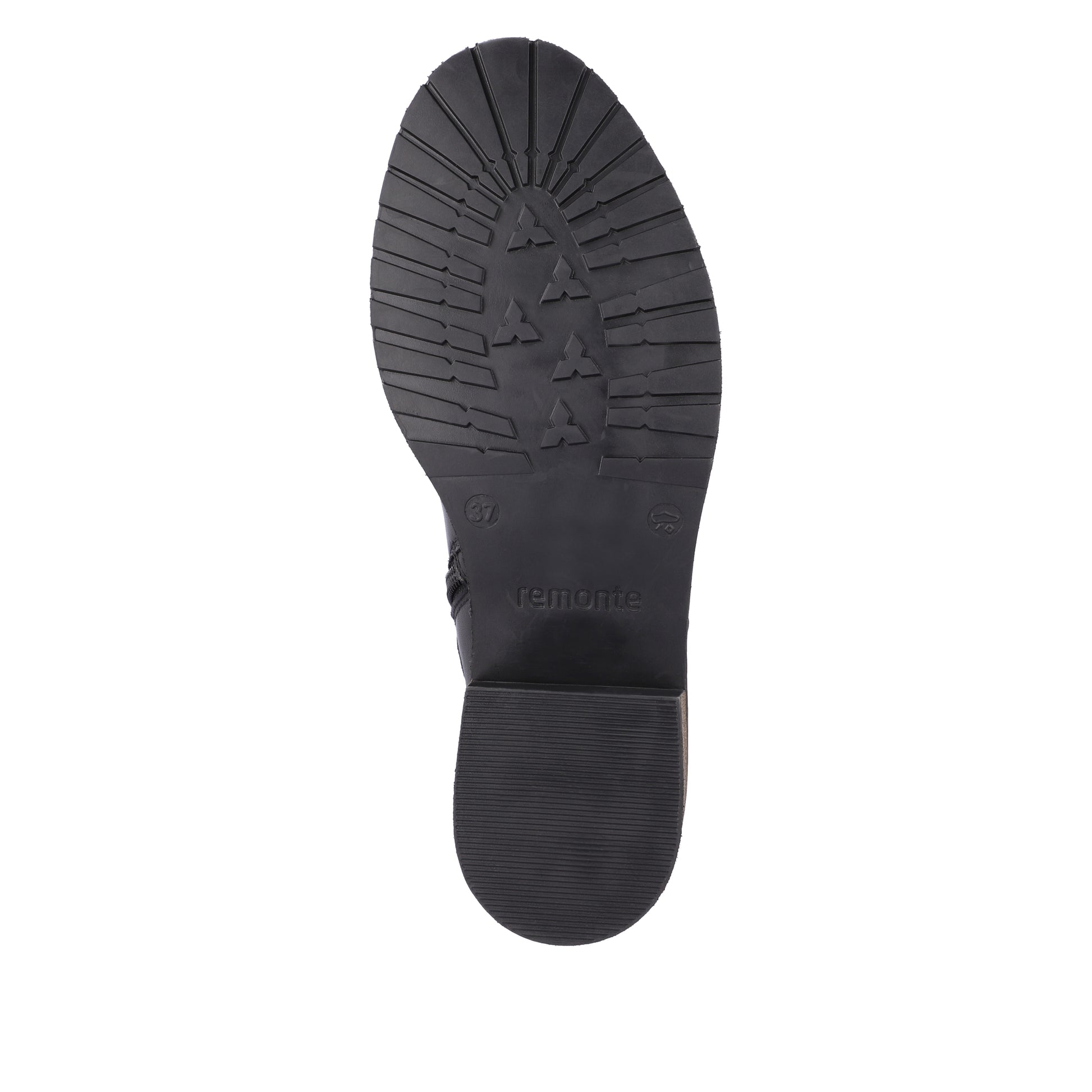 Black Zip Boots for Women | Remonte D1A73-01