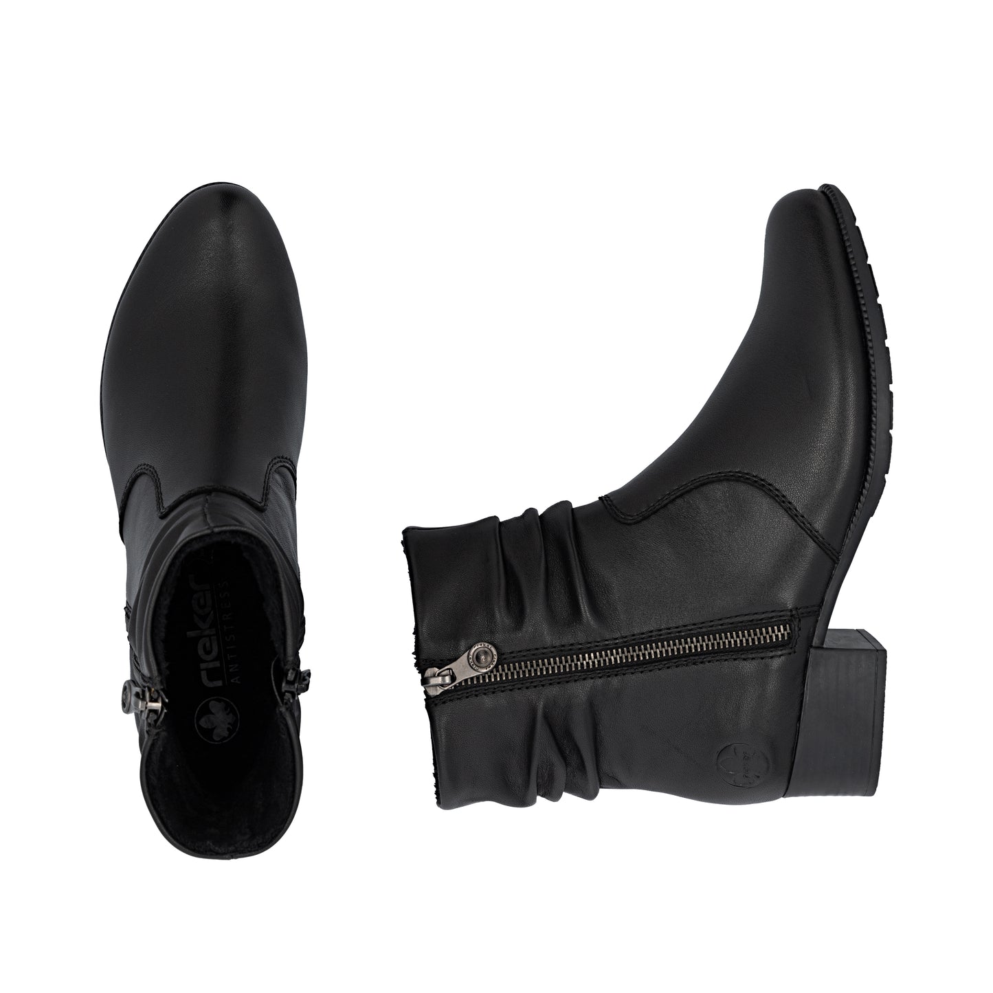 Rieker Woman's Boots - Black | 78656-00
