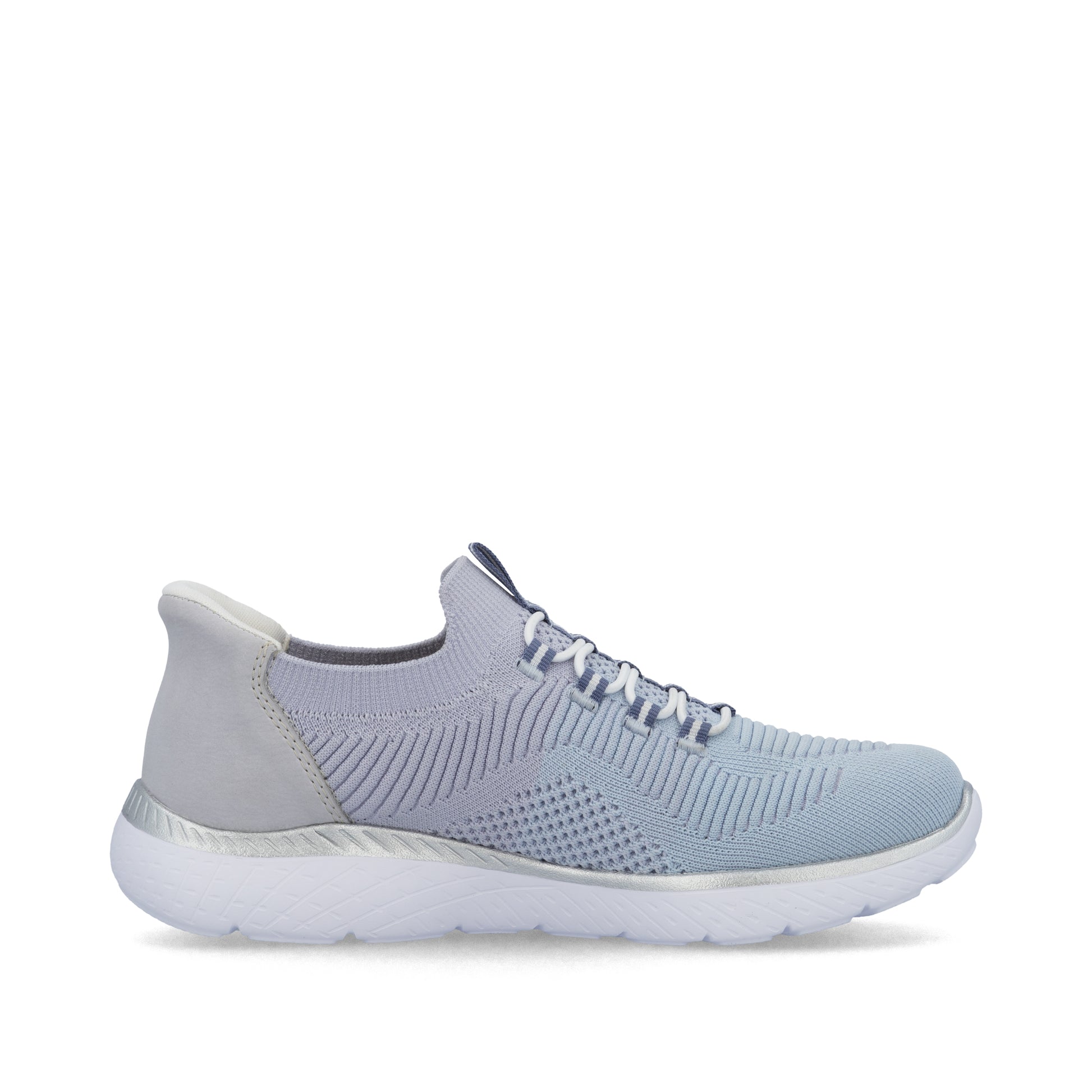 Blue Elasticated Shoes for Women | Rieker M5066-30
