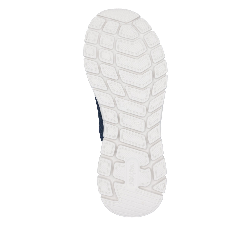 Blue Elasticated Shoes for Men | Rieker B6659-14