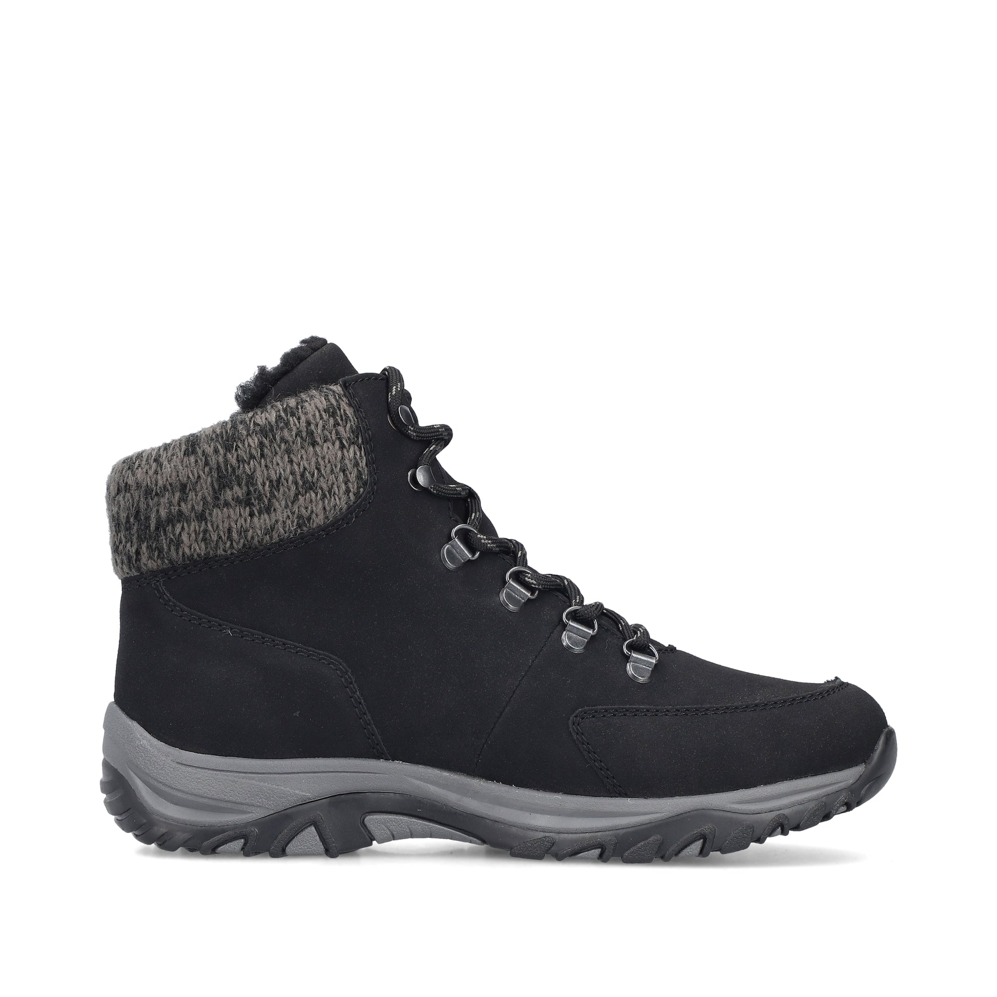 Black Elasticated Boots for Women | Rieker M9610-00
