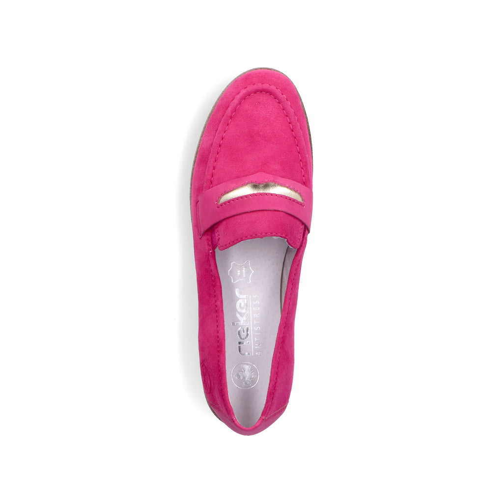 Pink Elasticated Shoes for Women | Rieker 45301-31