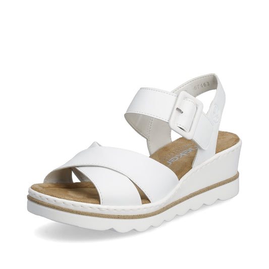 Rieker Woman's Sandals - White | 67463-80