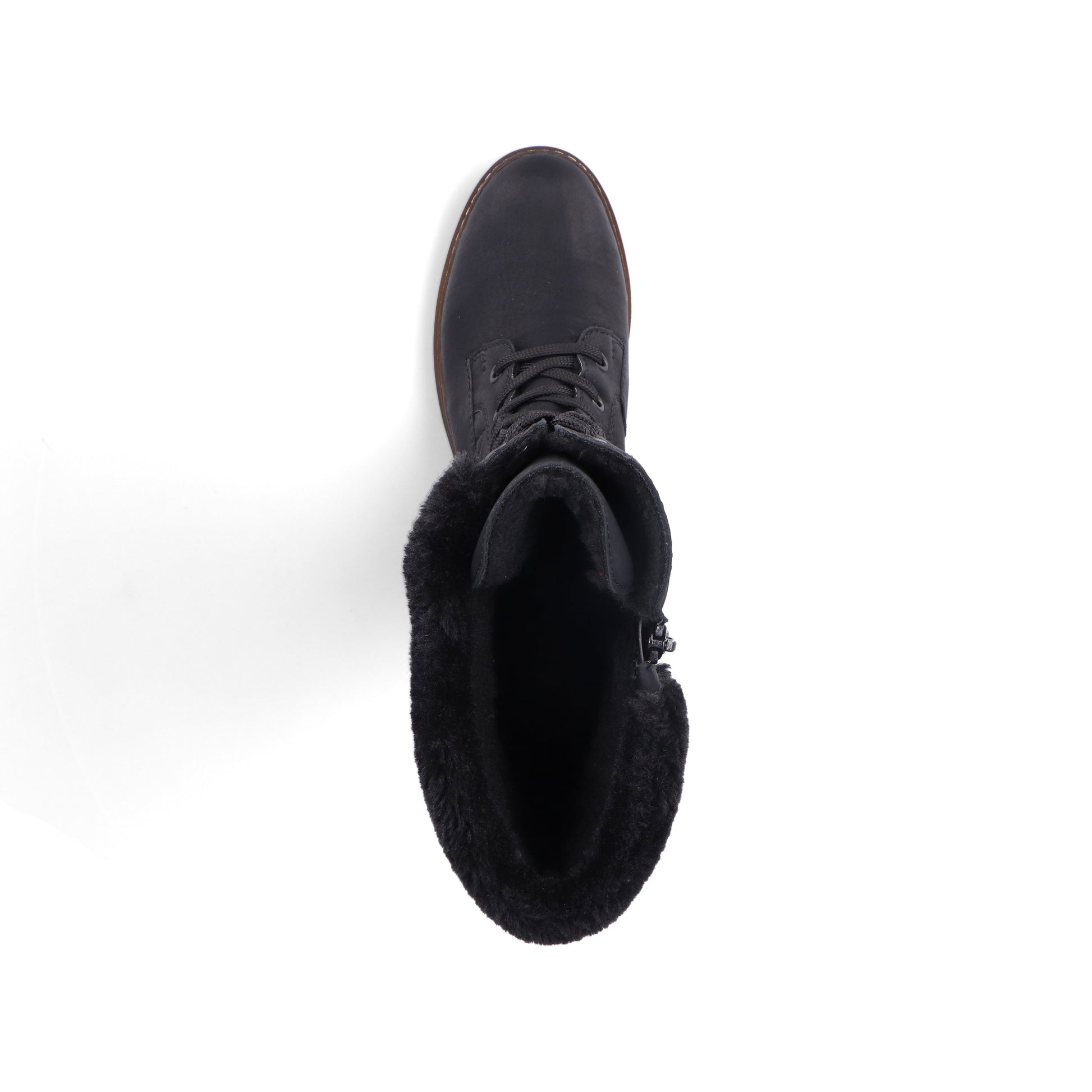 Black Zip Boots for Women | Rieker Z4740-00