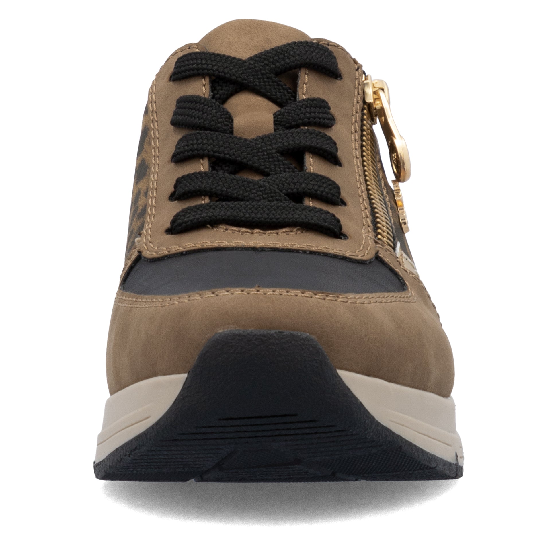Brown Zip Shoes for Women | Rieker 58902-24