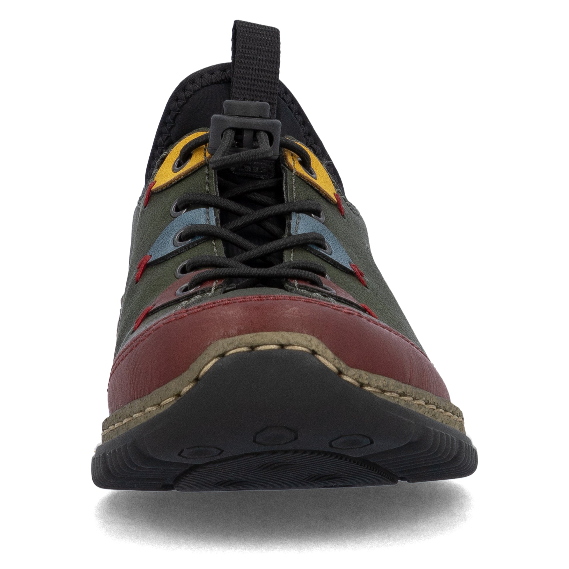 Green Elasticated Shoes for Women | Rieker N3271-54