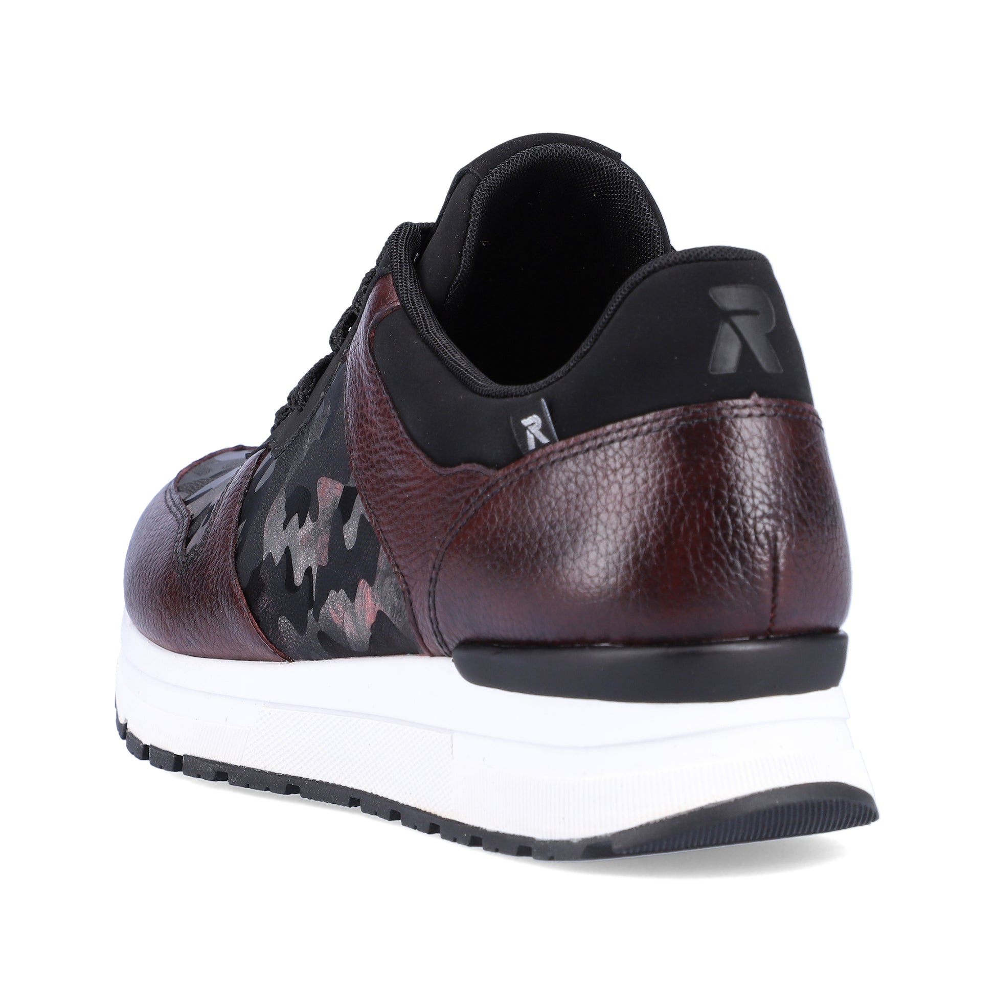 Red Lace-Up Shoes for Women | Rieker Sport 40804-35