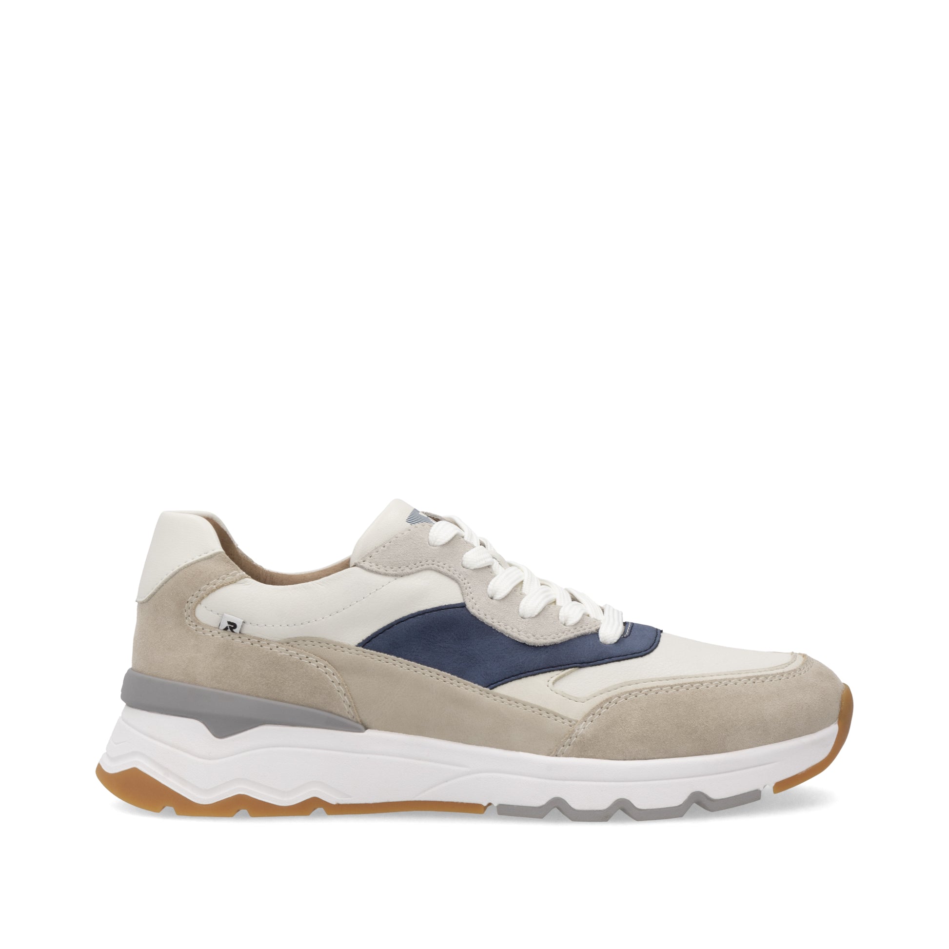 Beige Elasticated Shoes for Men | Rieker U0906-81
