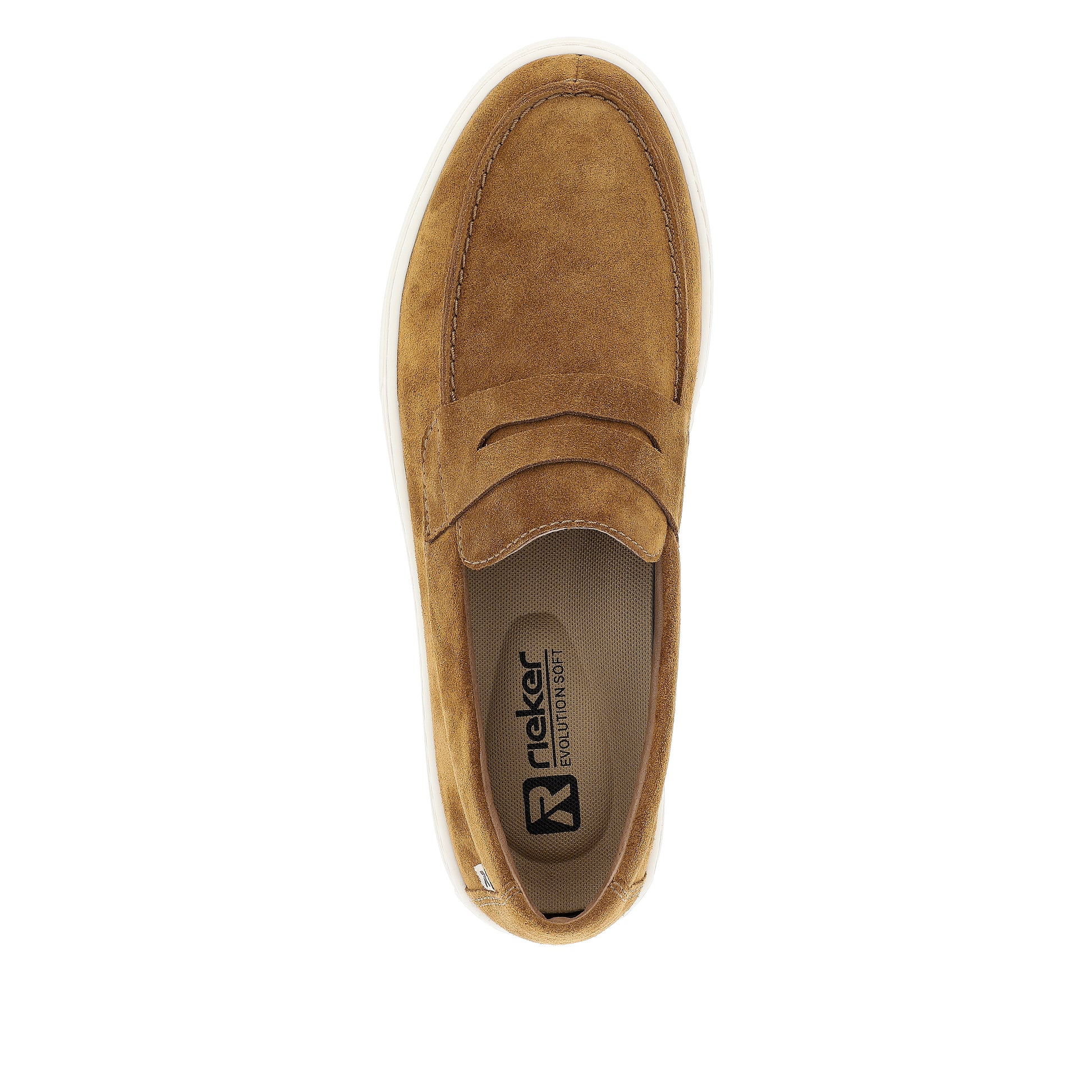 Brown Slip-On Shoes for Men | Rieker Sport U0703-22