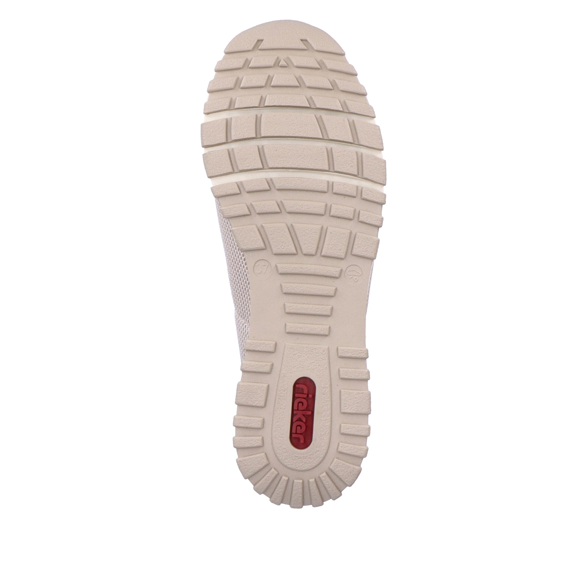 Beige Elasticated Shoes for Women | Rieker N7455-60