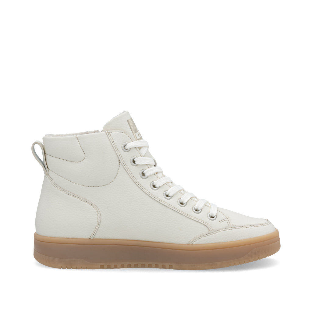 White Zip Boots for Women | Rieker Sport W1971-80