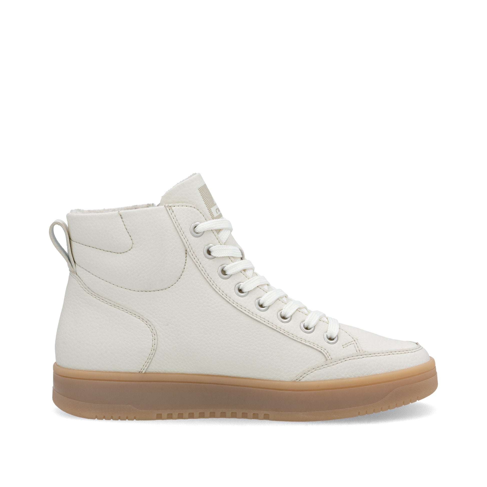 White Zip Boots for Women | Rieker Sport W1971-80