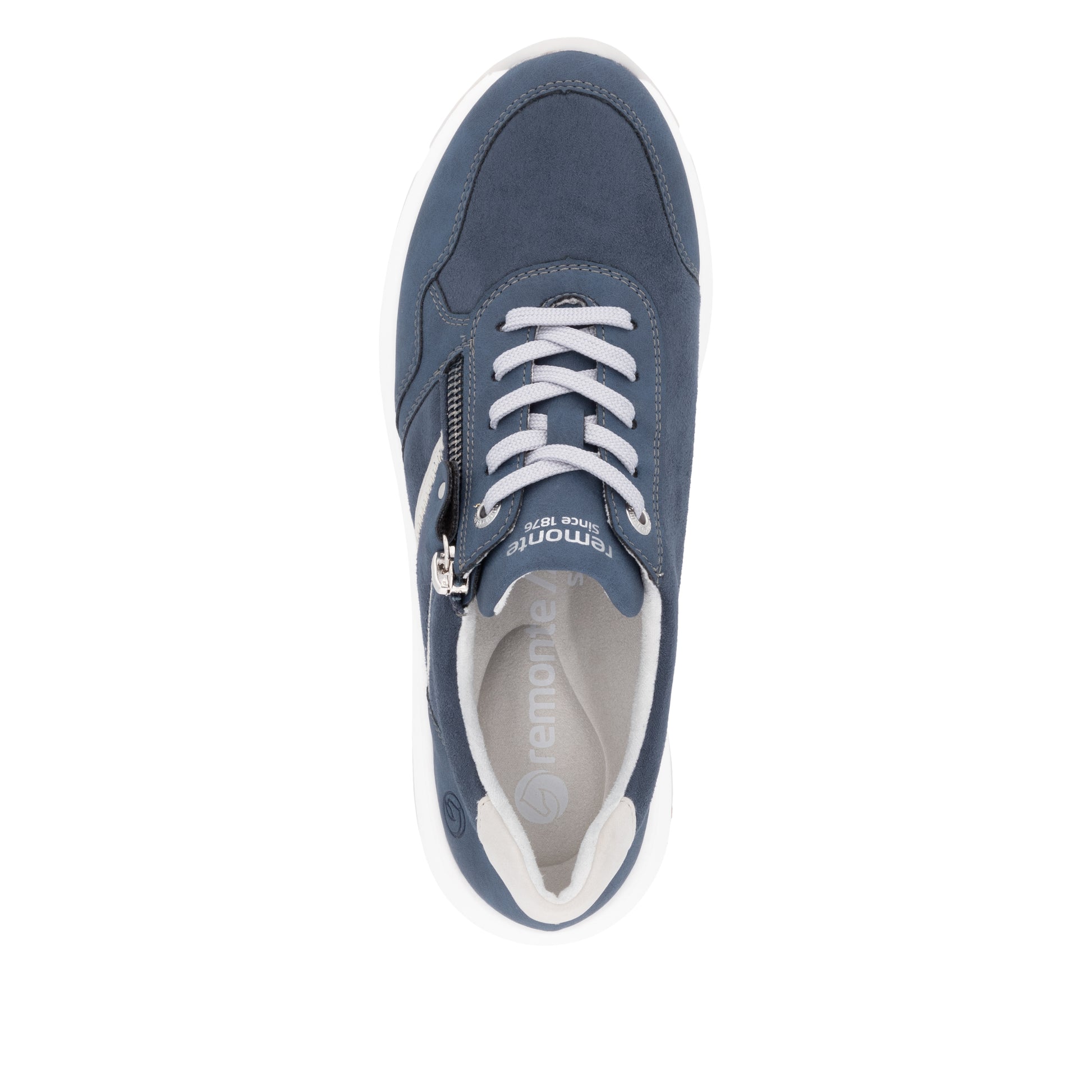 Blue Zip Shoes for Women | Remonte D1S04-14