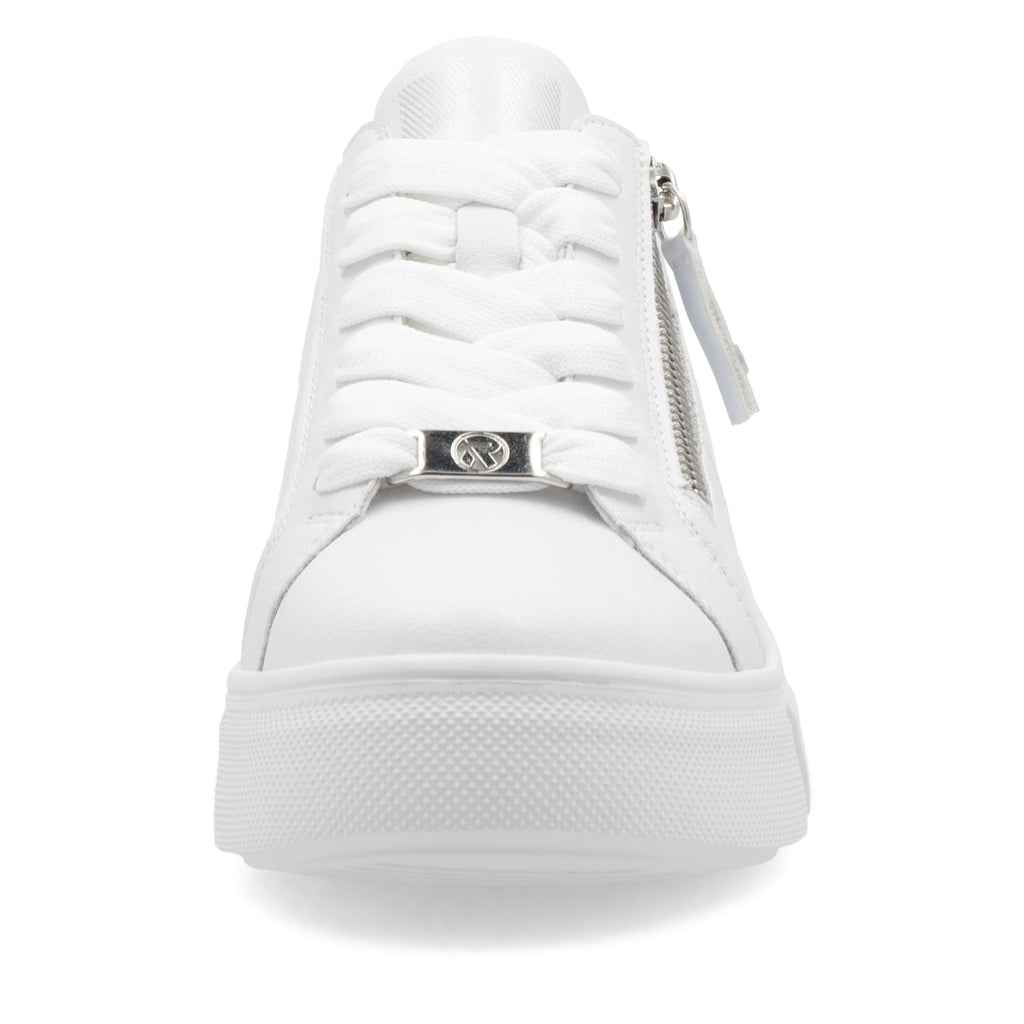 White Zip Shoes for Women | Rieker Sport W2605-80