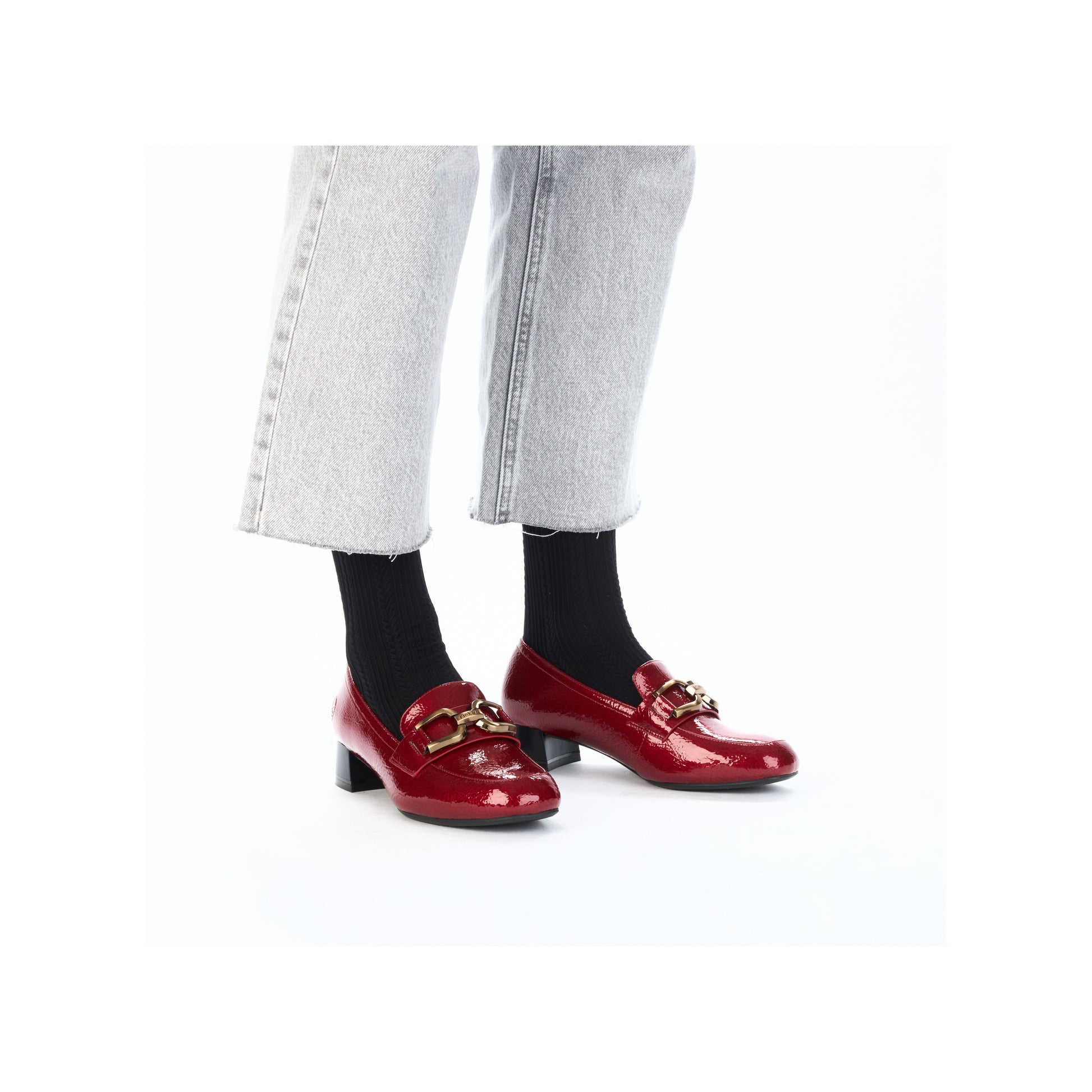 Red Slip-On Shoes for Women | Rieker 45052-33