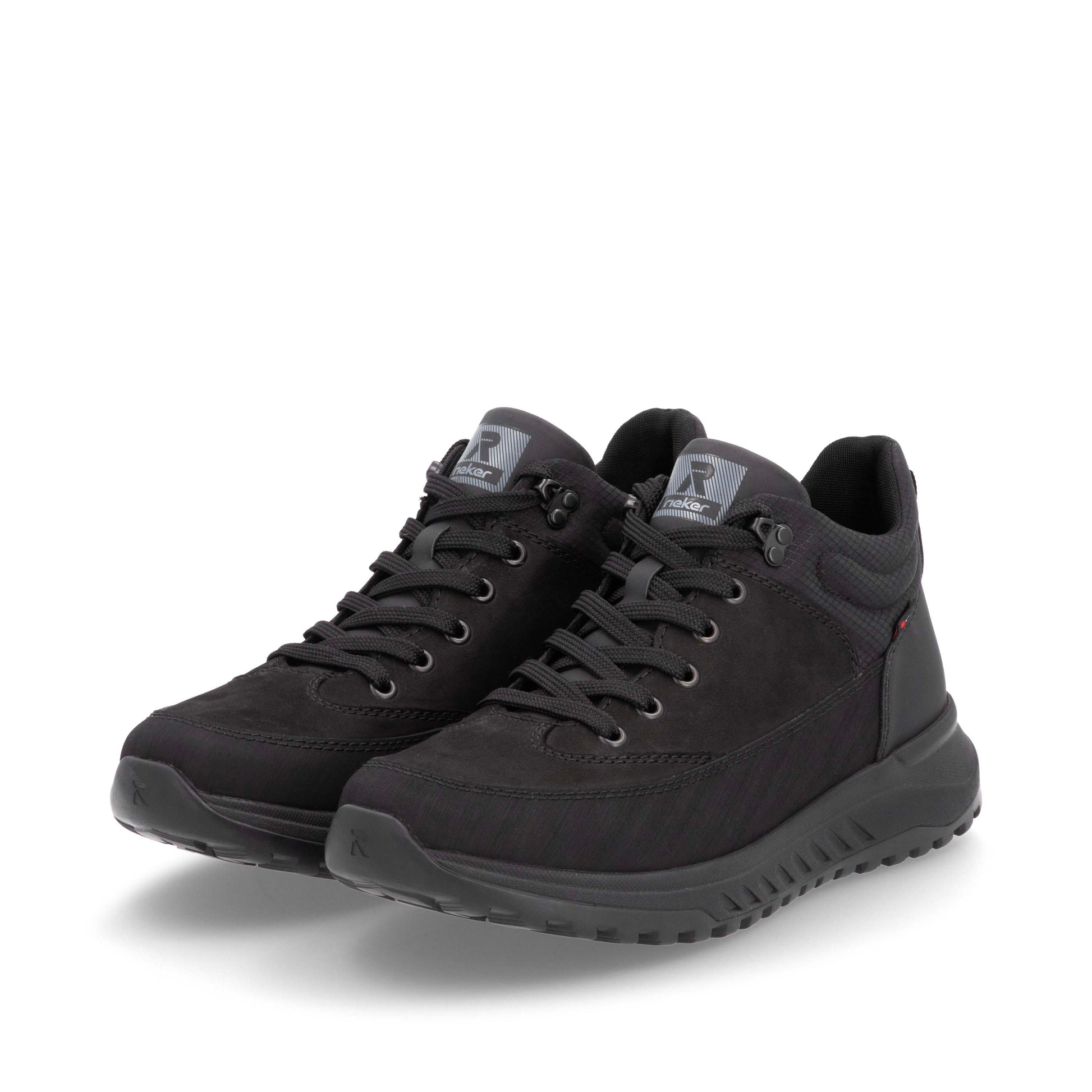 Black Elasticated Boots for Men | Rieker U0173-00