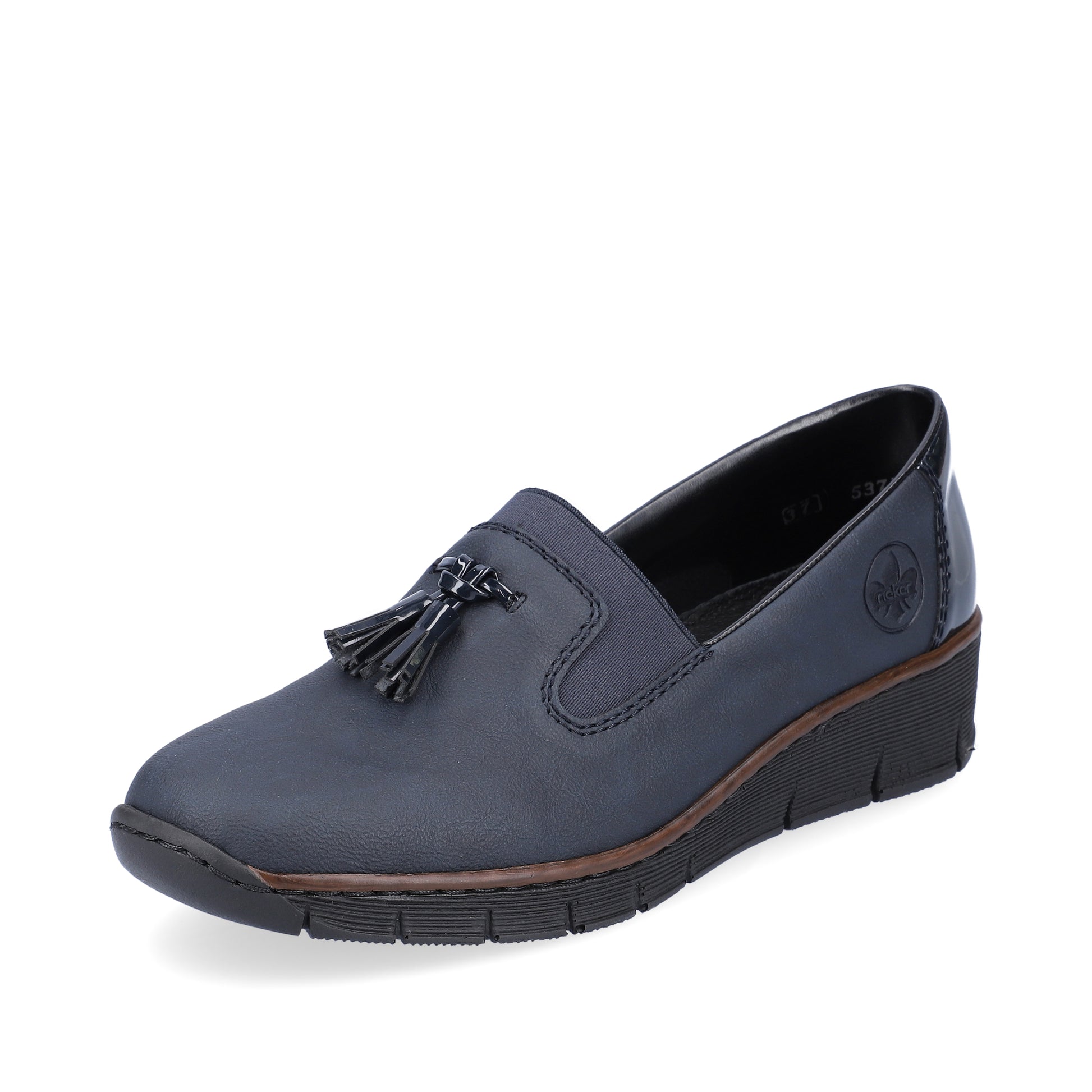 Blue Elasticated Shoes for Women | Rieker 53751-14