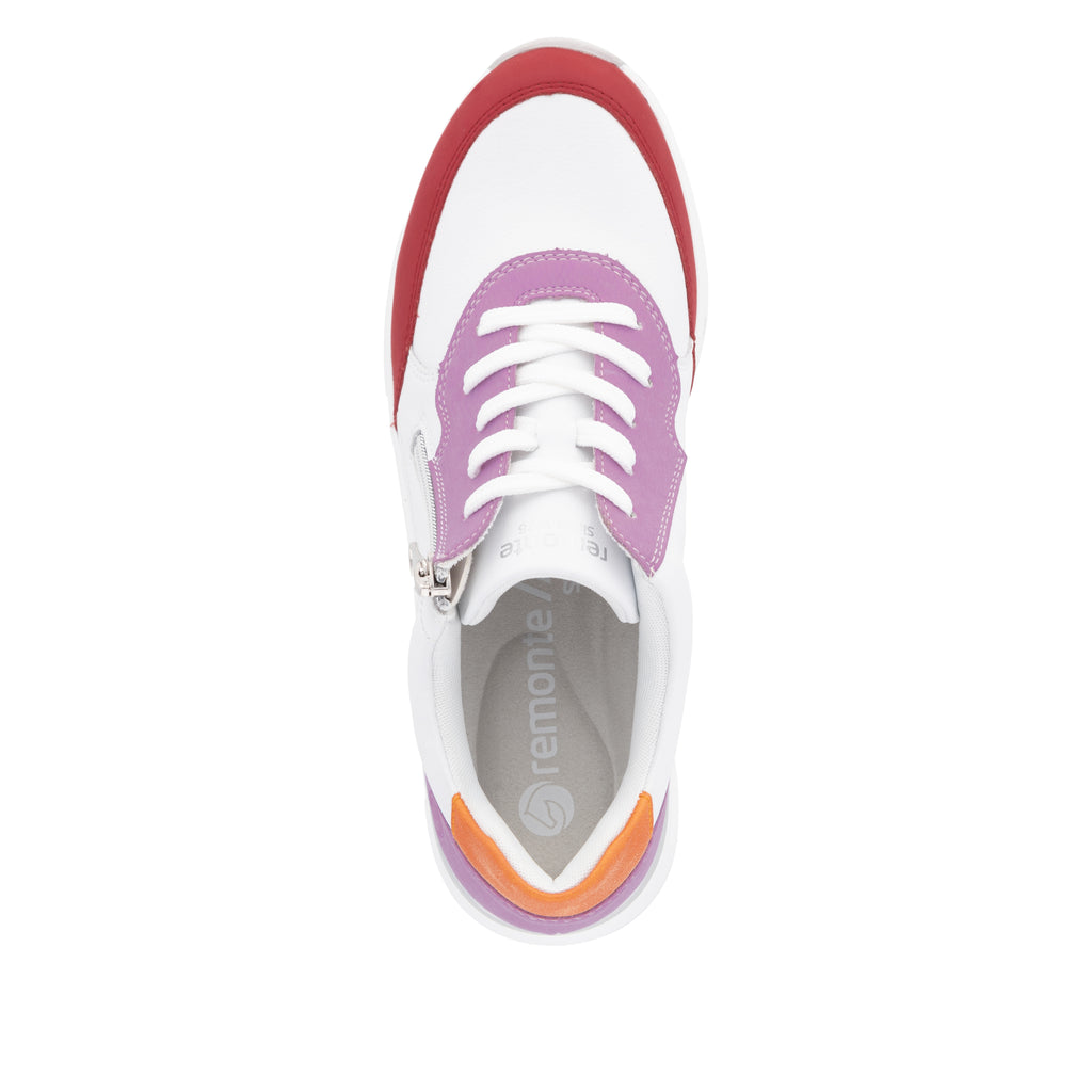 White Zip Shoes for Women | Remonte D2H00-82