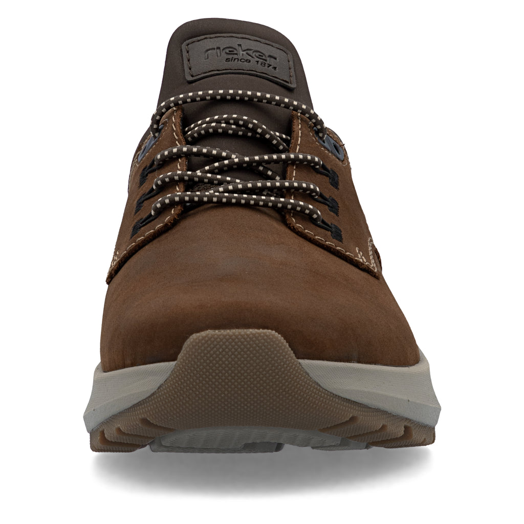 Brown Elasticated Shoes for Men | Rieker 06050-22