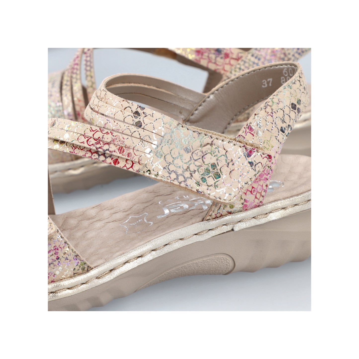 Rieker Woman's Sandals - Multi-Coloured | 60464-90
