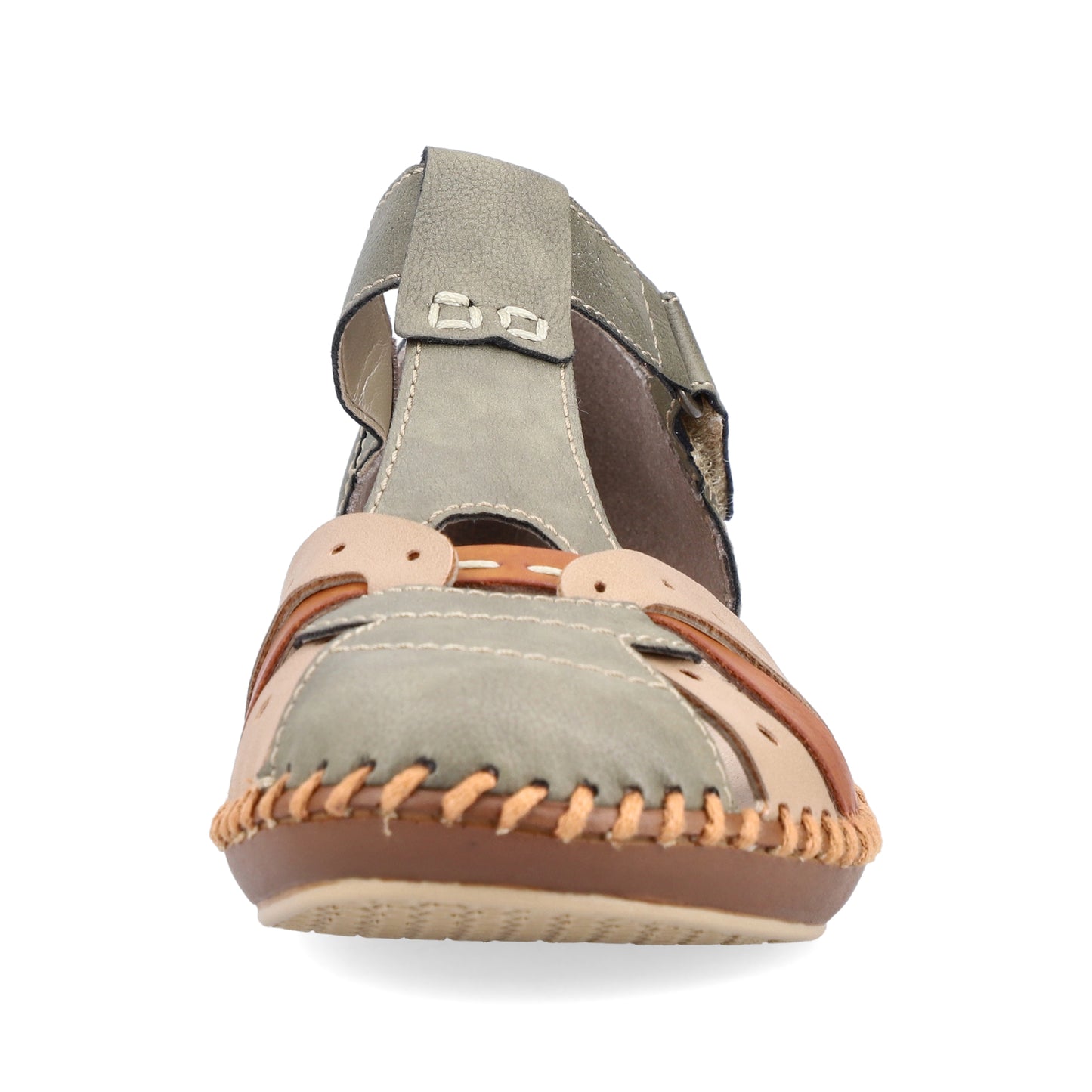 Rieker Women's Mary Jane Shoe - Green | M1655-54