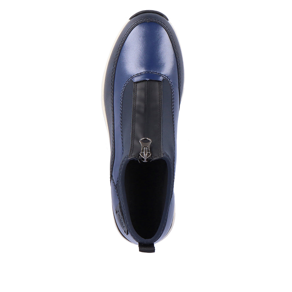 Blue Zip Boots for Women | Rieker N6352-14