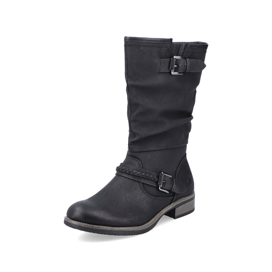 Rieker Woman's Boots - Black | 98860-00
