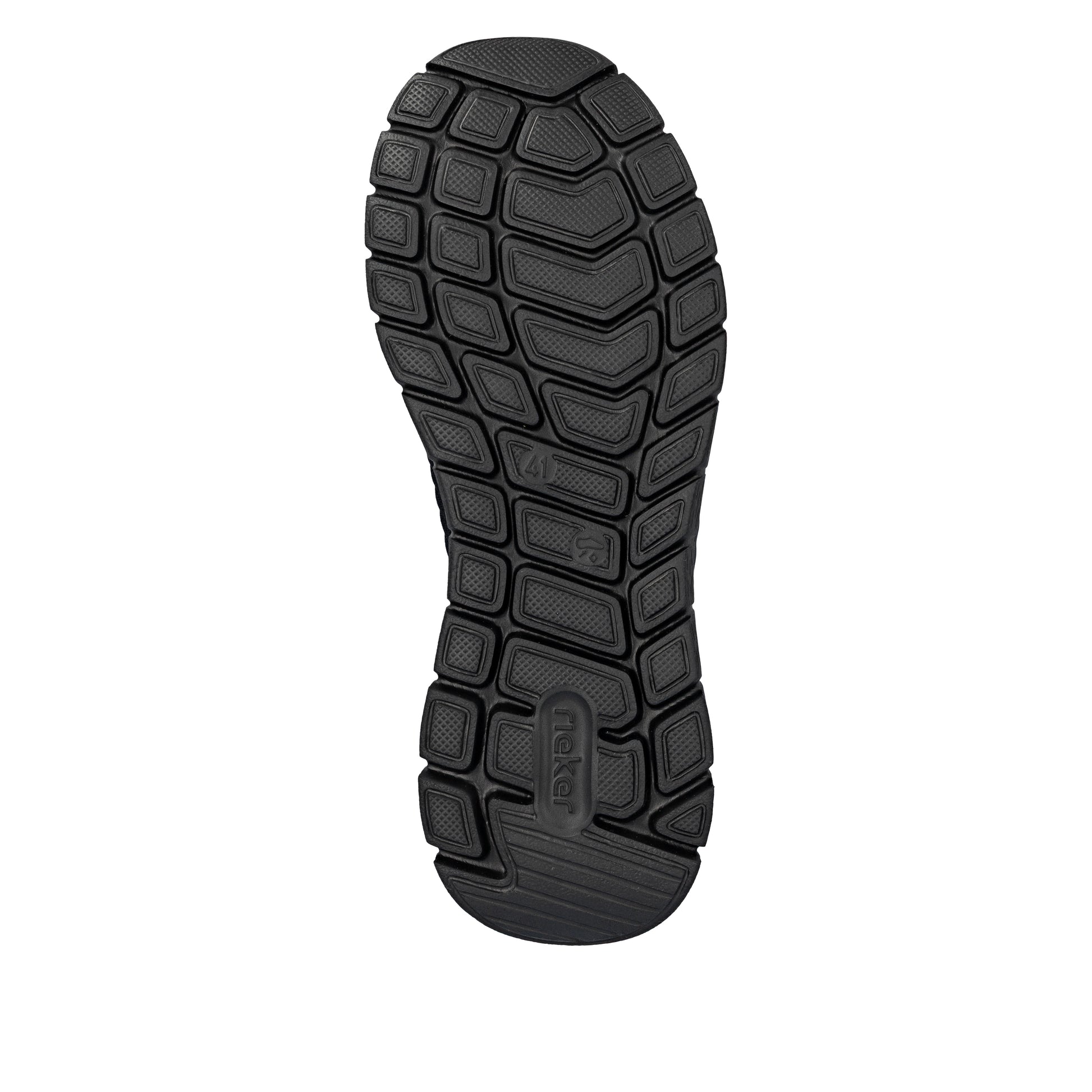 Black Elasticated Shoes for Men | Rieker B6659-01