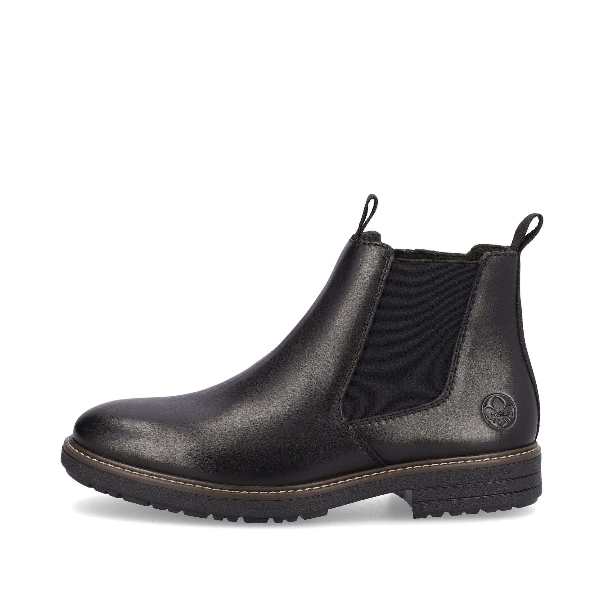 Black Zip Boots for Men | Rieker 33180-00