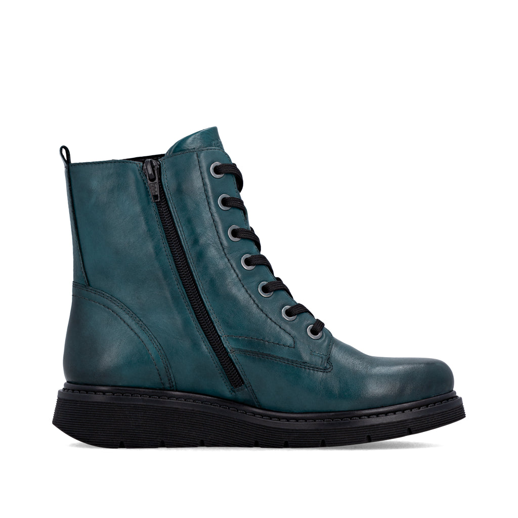 Blue Zip Boots for Women | Remonte D3979-12