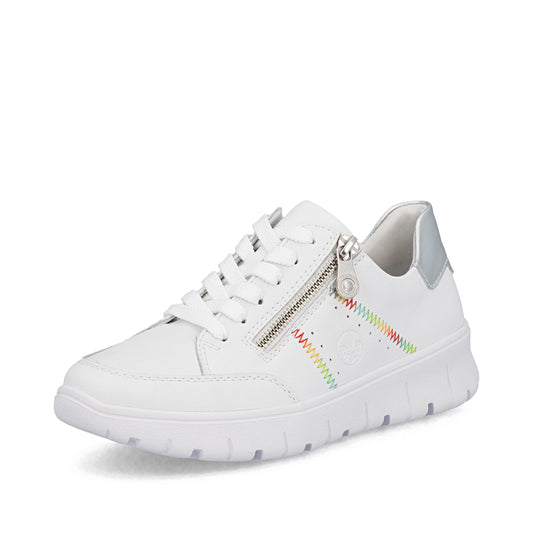 Rieker Women's Trainer - White | N1313-80