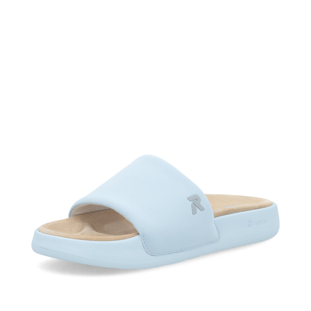 Blue Slip-On Sandals for Women | Rieker W3250-12