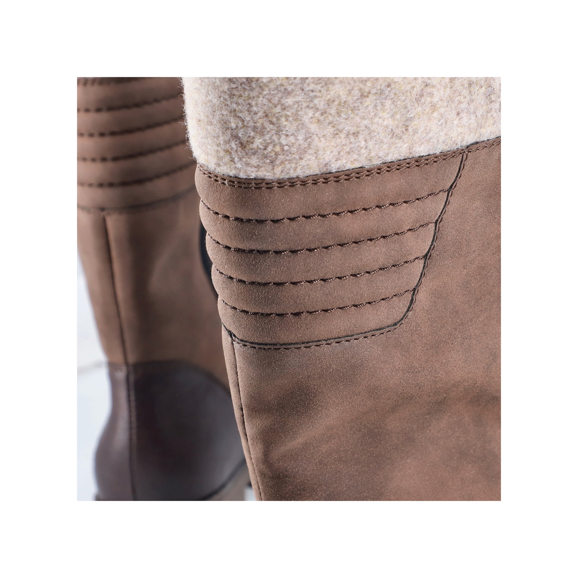 Brown Zip Boots for Women | Rieker 78585-25