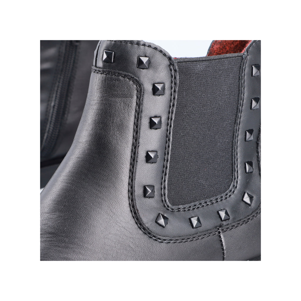 Black Zip Boots for Women | Rieker Z9154-00