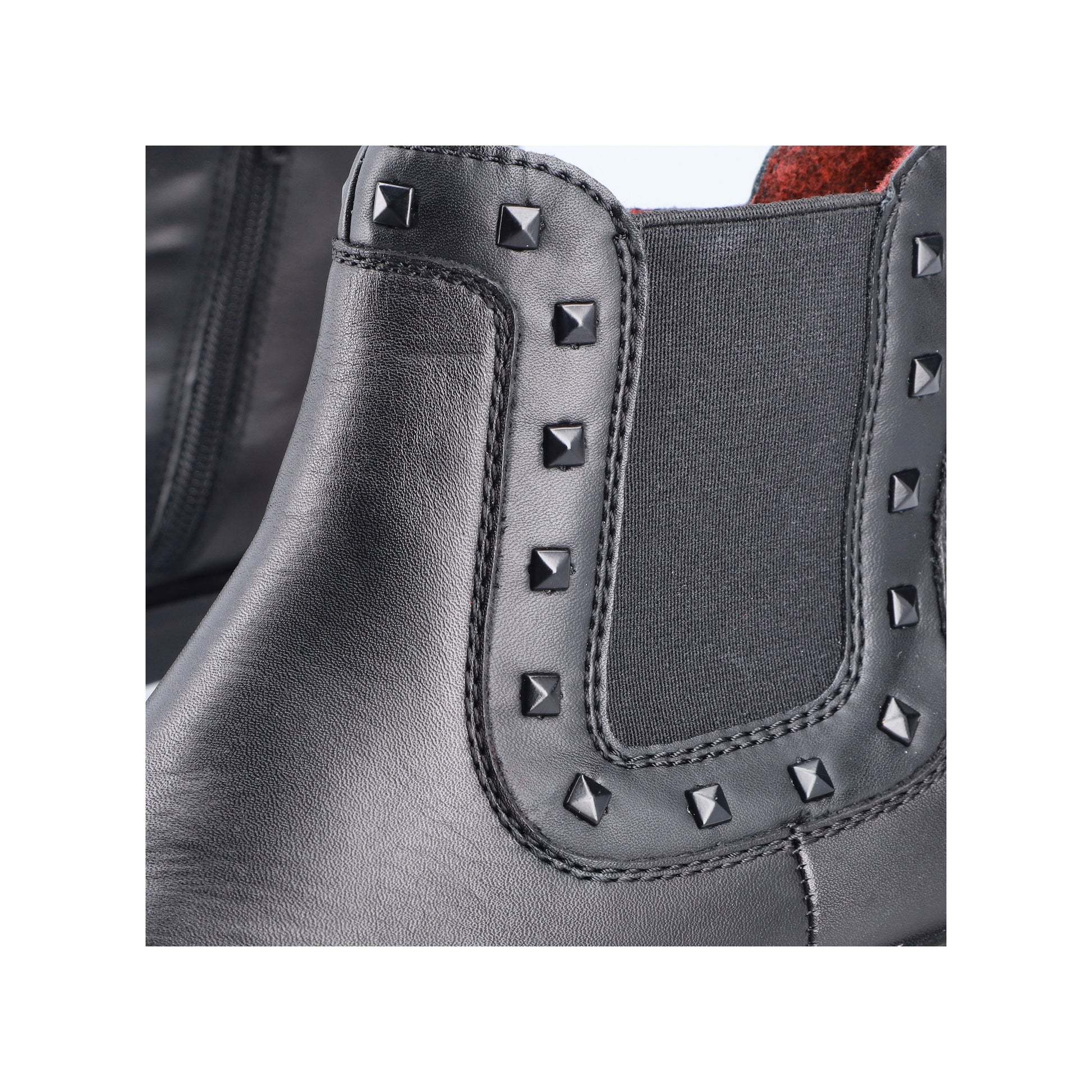 Black Zip Boots for Women | Rieker Z9154-00