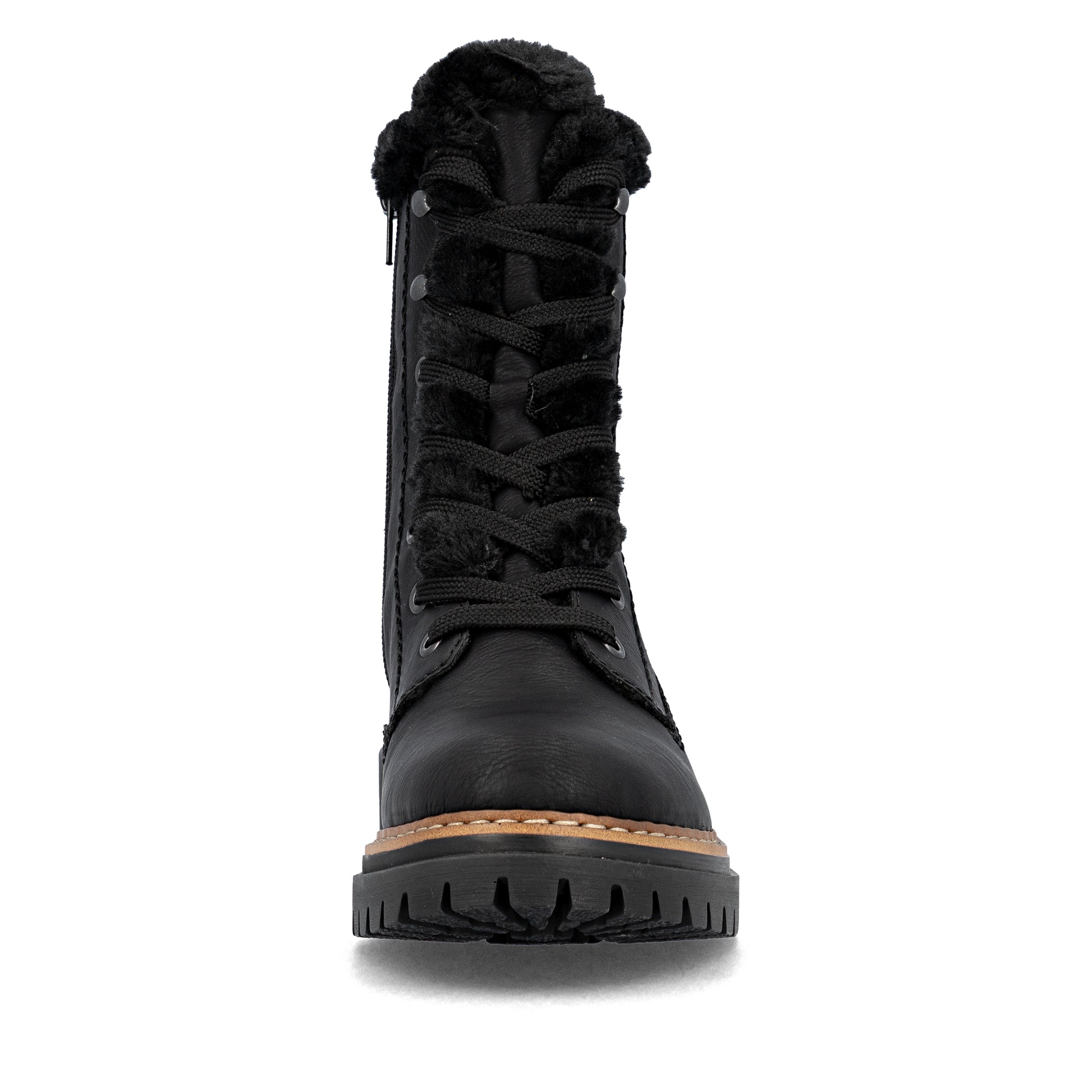 Black Zip Boots for Women | Rieker 72625-00
