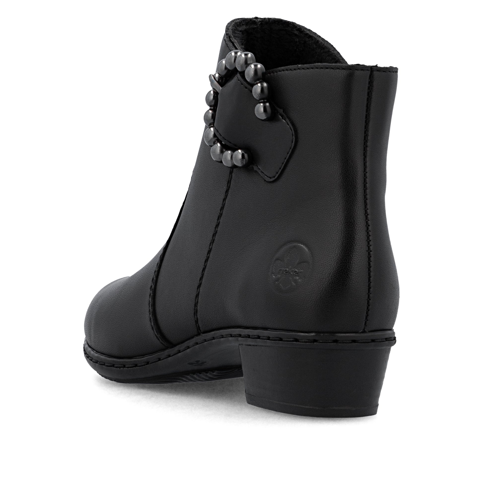 Black Zip Boots for Women | Rieker Y0797-00