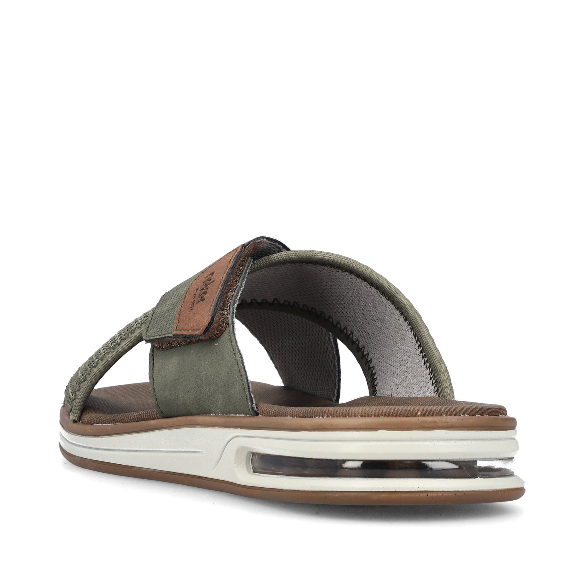 Green Hook & Loop Sandals for Men | Rieker 29083-52
