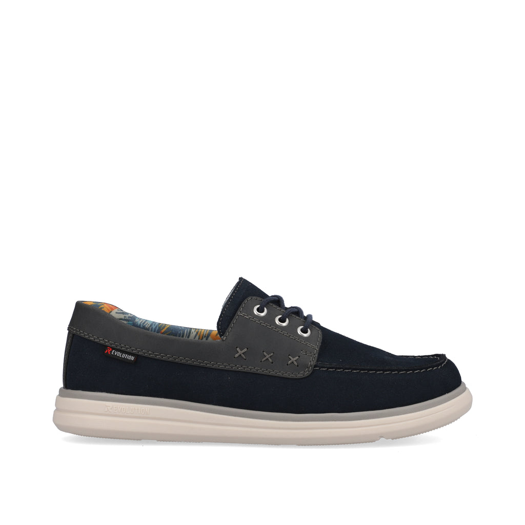 Blue Lace-Up Shoes for Men | Rieker Sport U0601-14