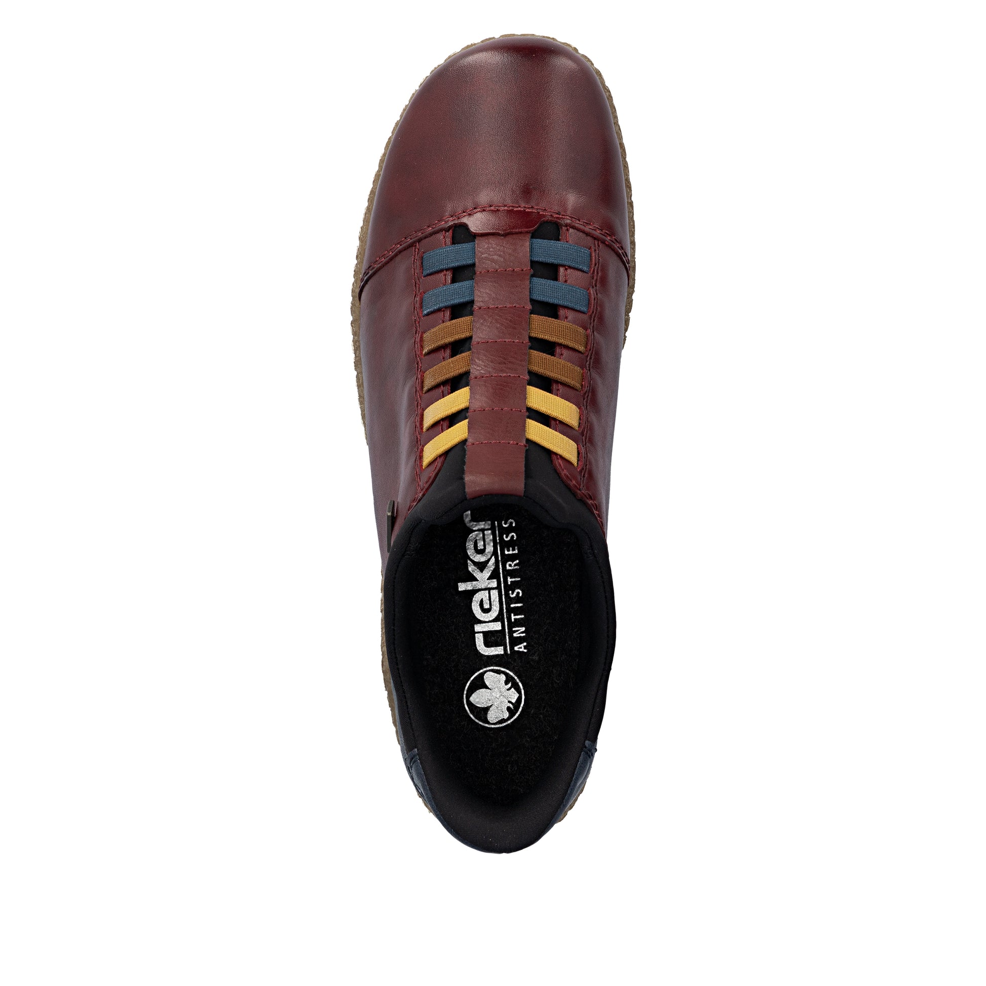 Red Elasticated Shoes for Women | Rieker L7562-35