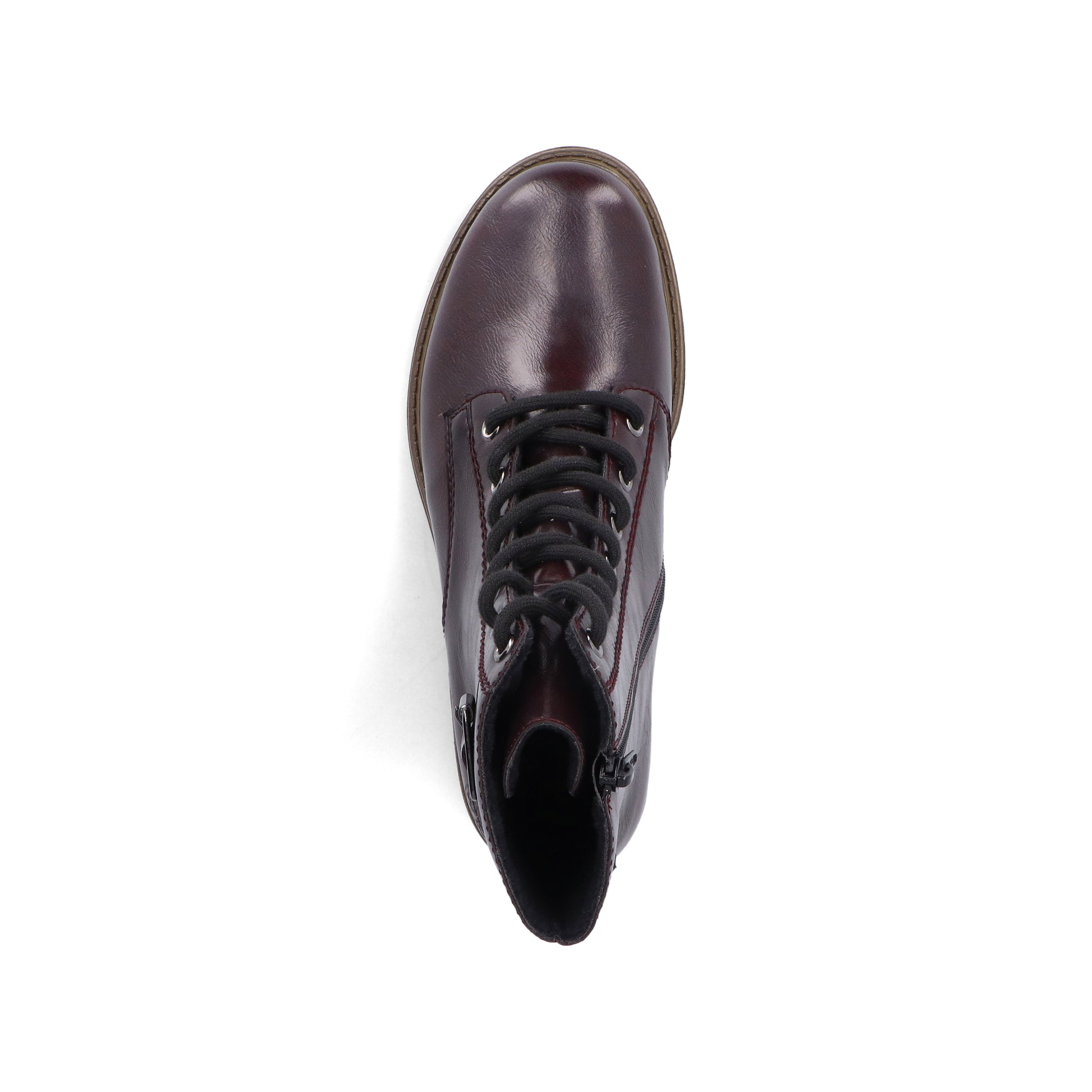 Red Zip Boots for Women | Rieker 74802-35