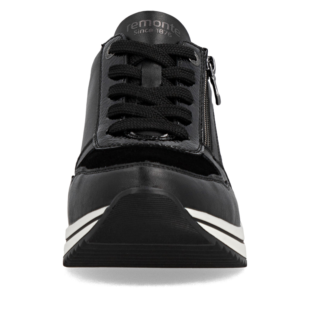 Black Zip Shoes for Women | Remonte D0T16-03