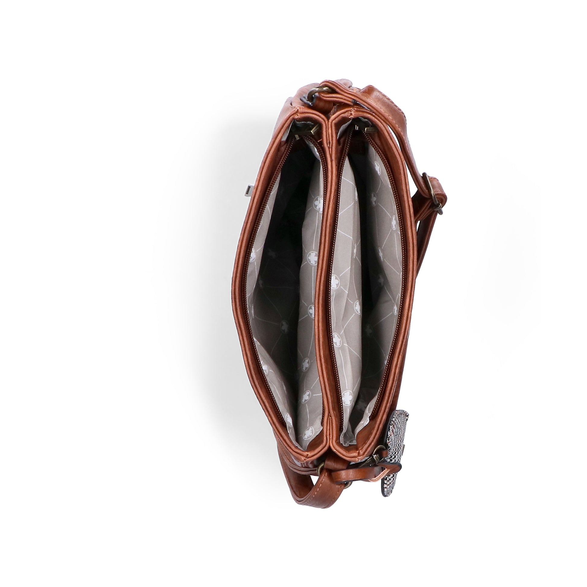Brown Zip Bags for Women | Rieker H1005-22