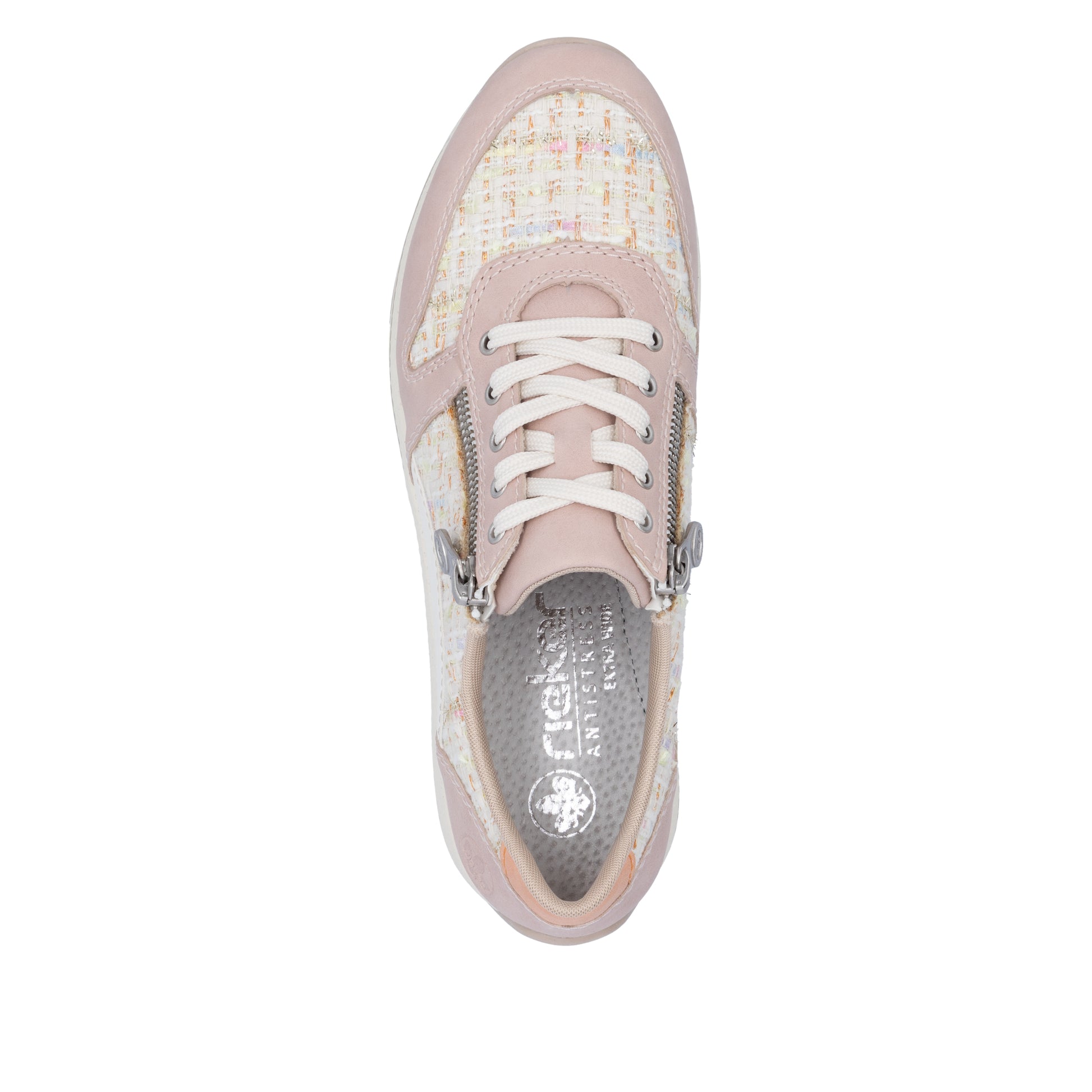 Pink Zip Shoes for Women | Rieker N1100-31