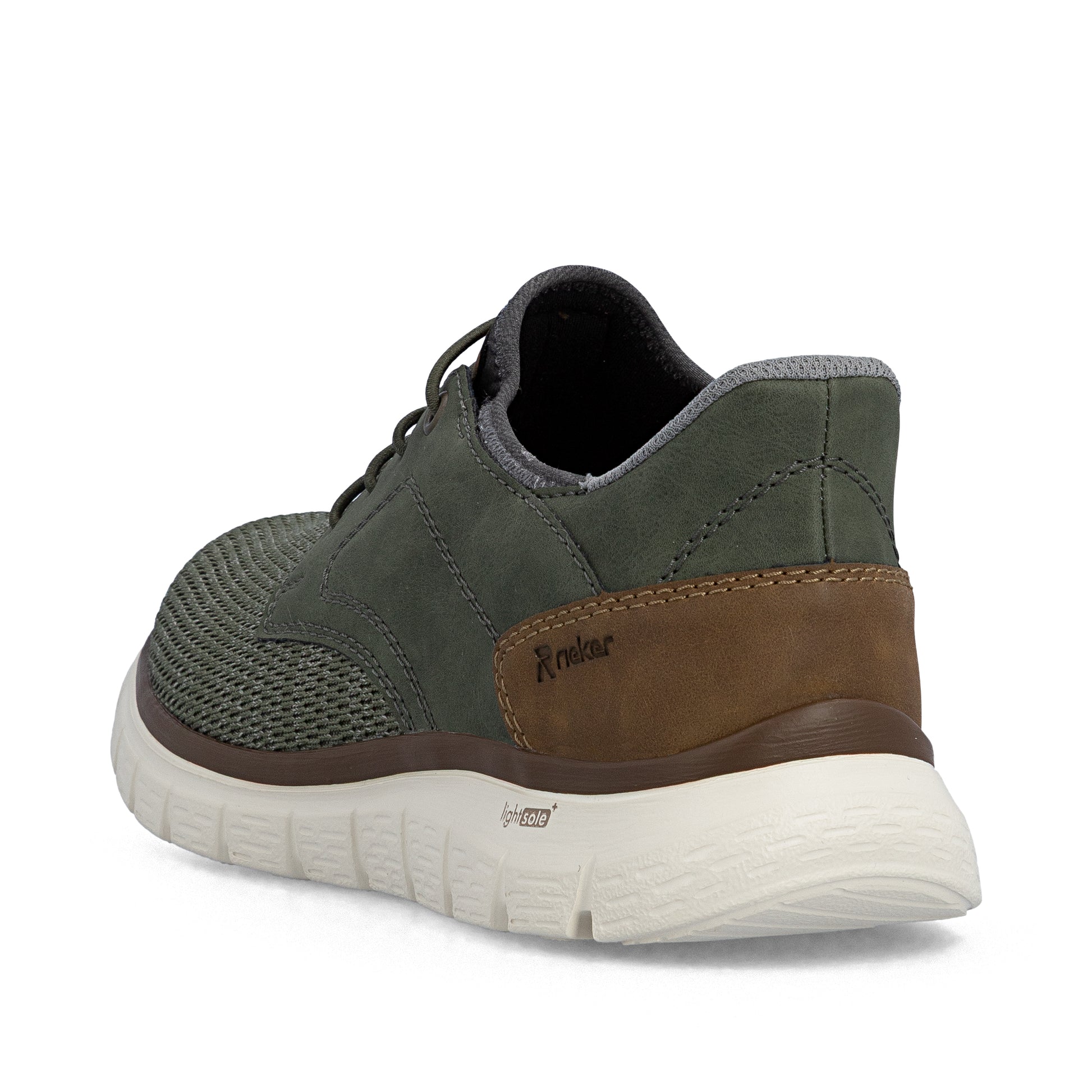Green Elasticated Shoes for Men | Rieker B6658-52