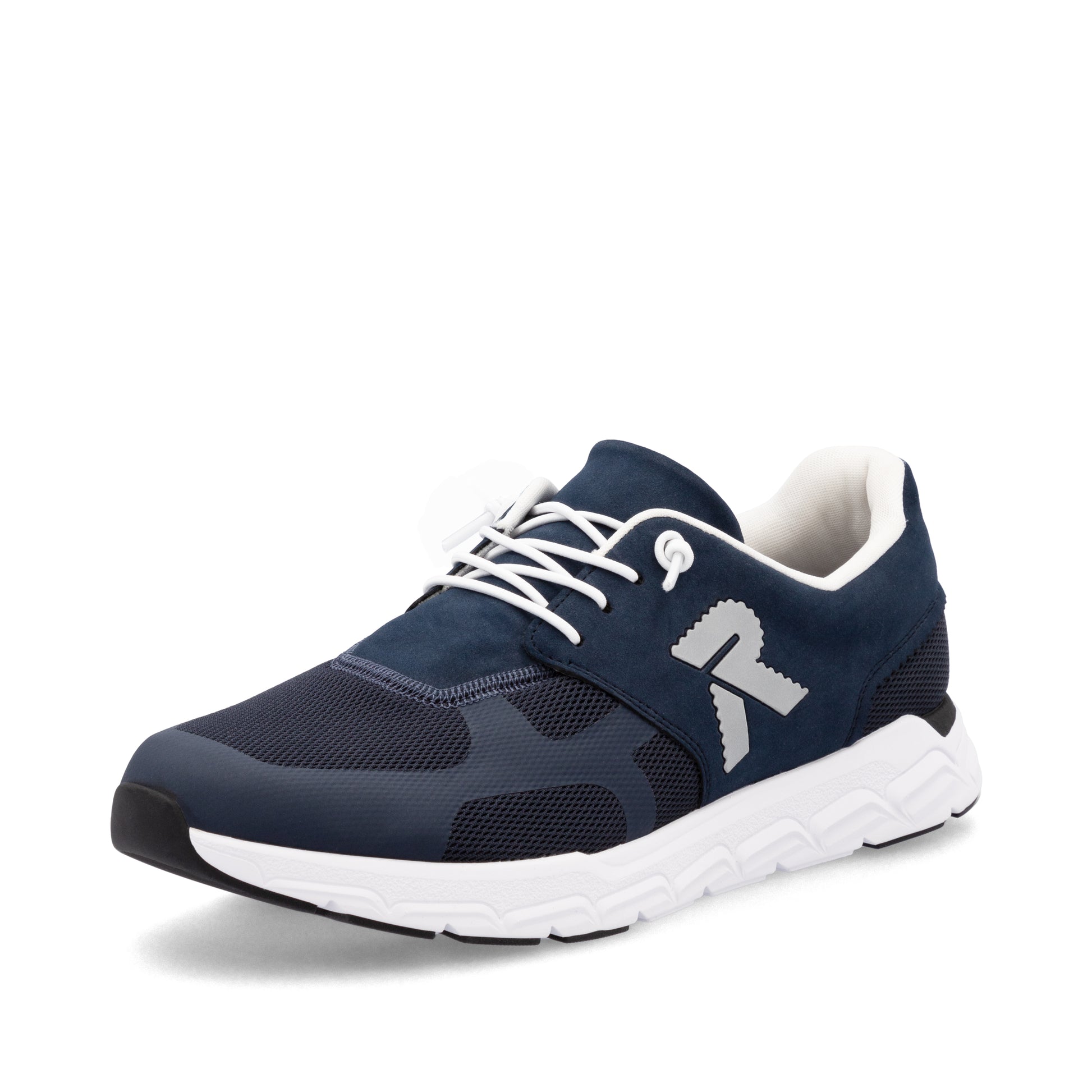 Blue Elasticated Shoes for Men | Rieker 09100-14