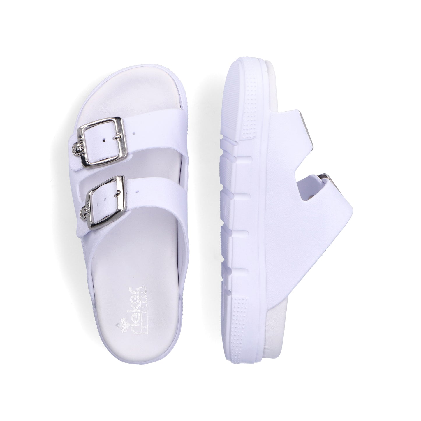Rieker Woman's Sandals - White | P2180-80