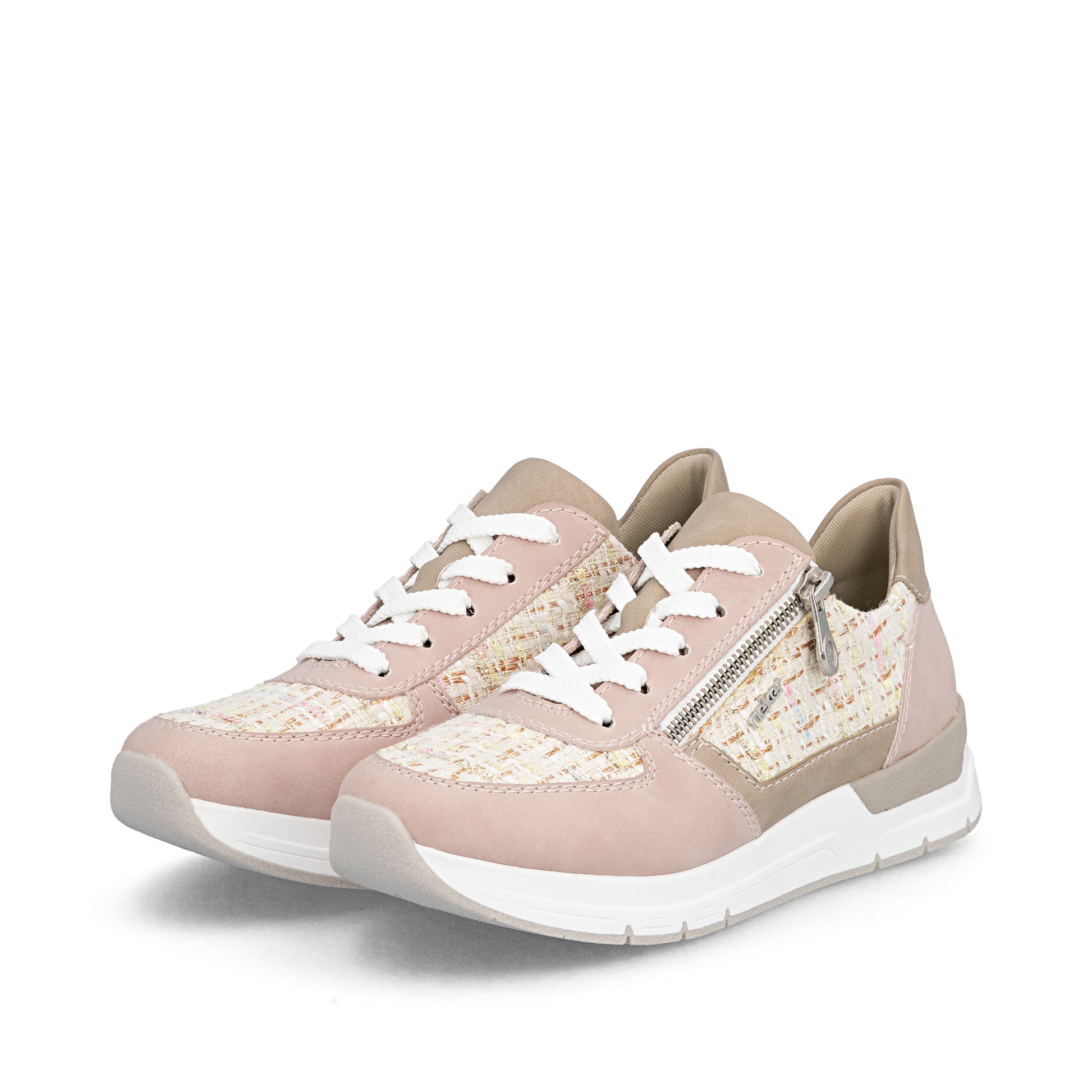 Pink Zip Shoes for Women | Rieker 58902-31