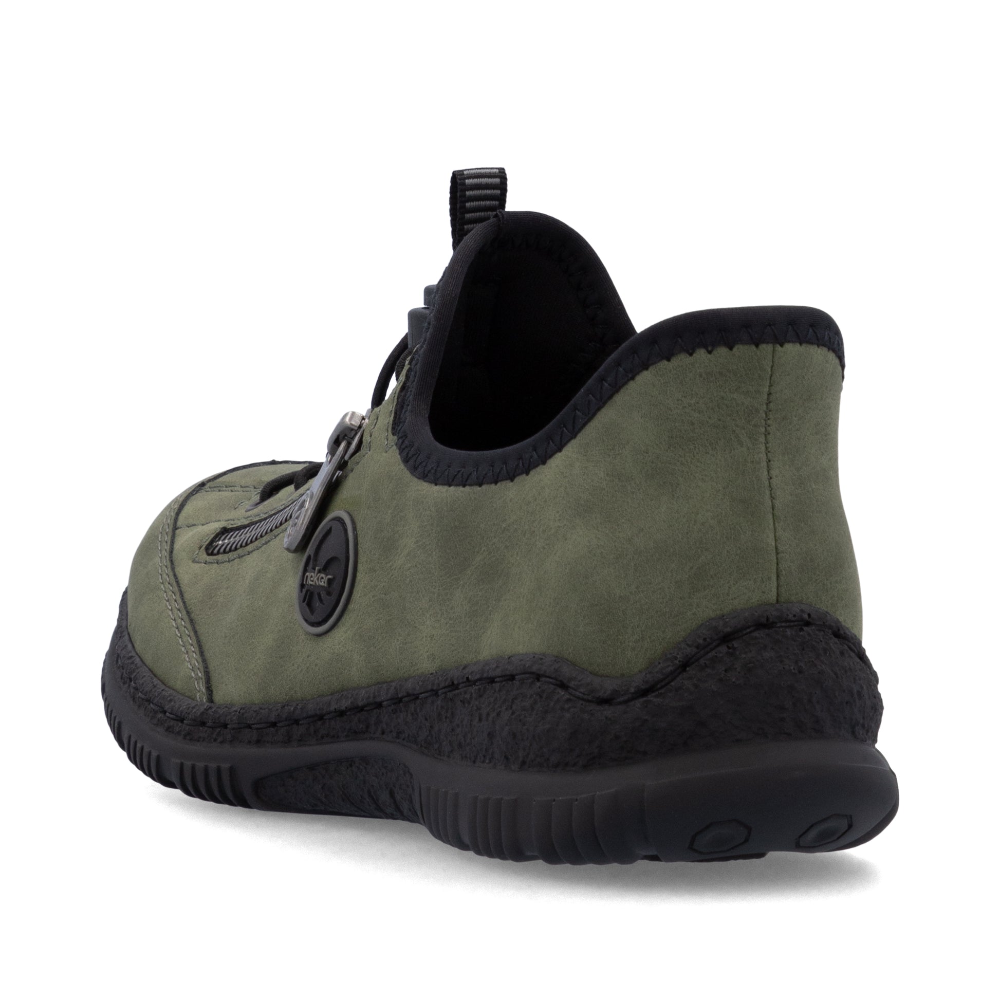 Green Elasticated Shoes for Women | Rieker N3267-54