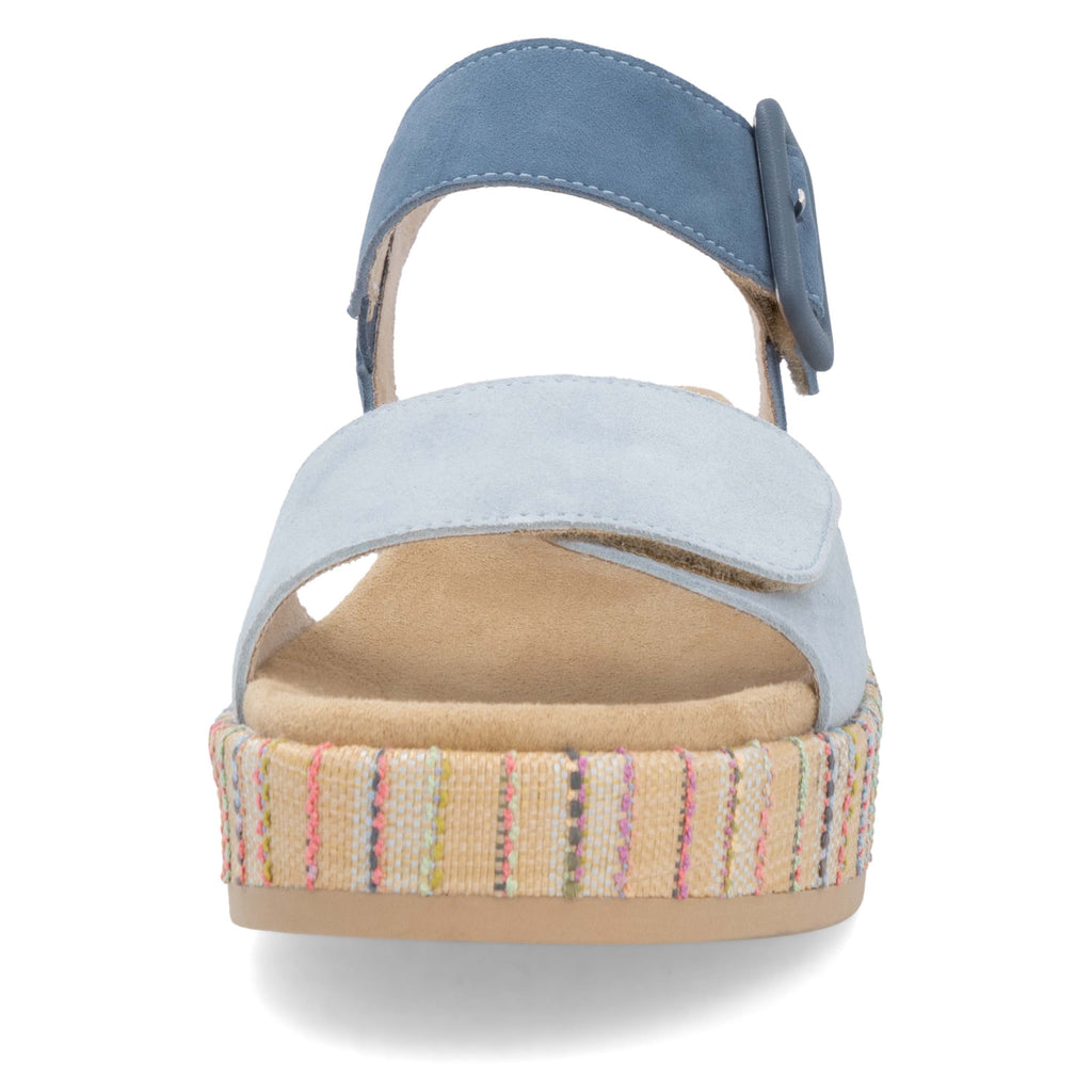 Blue Hook & Loop Sandals for Women | Remonte D1N54-12